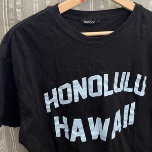 boohoo hawaii t-shitt